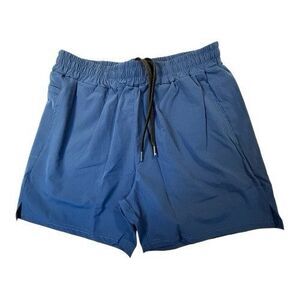 Gym Revolution Men's Workout Run Quick Dry Training Short Zipper Pocket M (2)